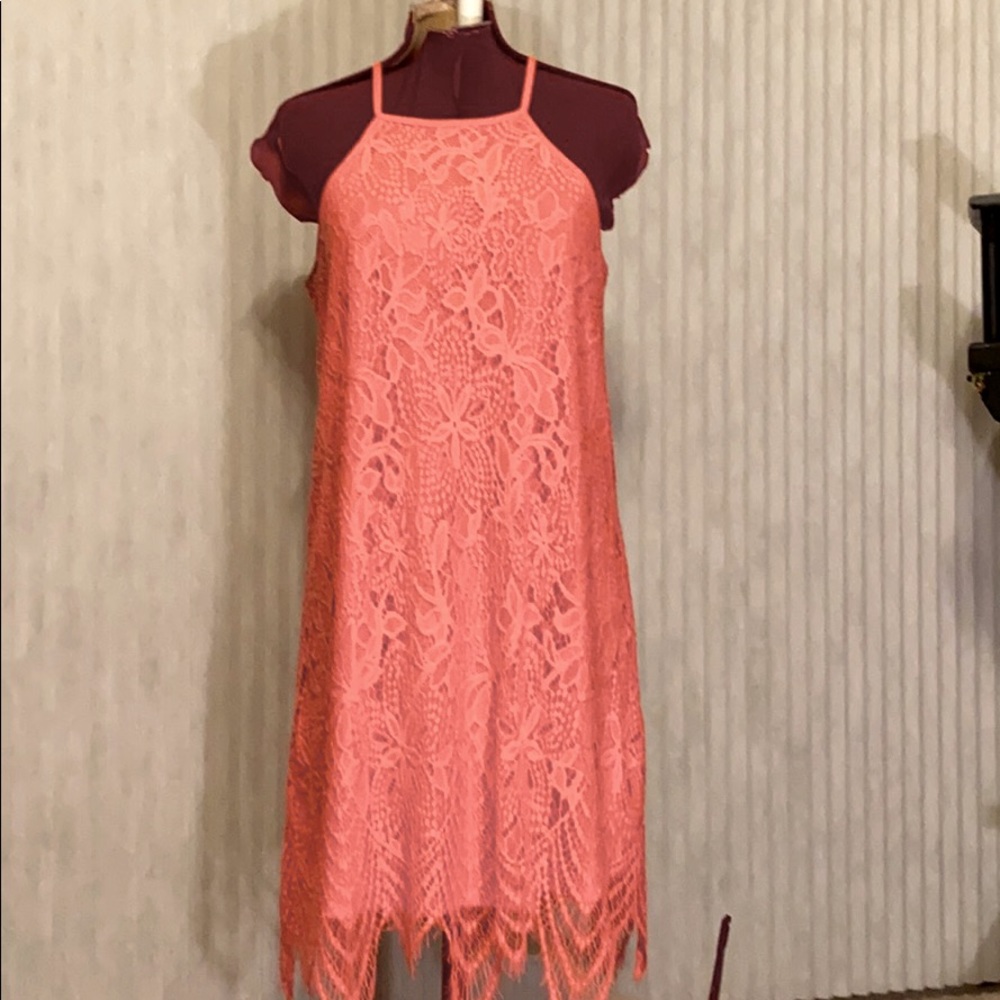 Lace cocktail dress